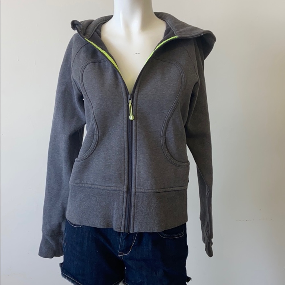 Lululemon grey hoodie size 8